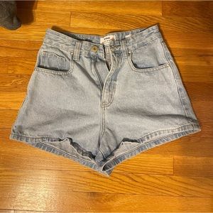 Cotton On High Waist Mom Jean shorts